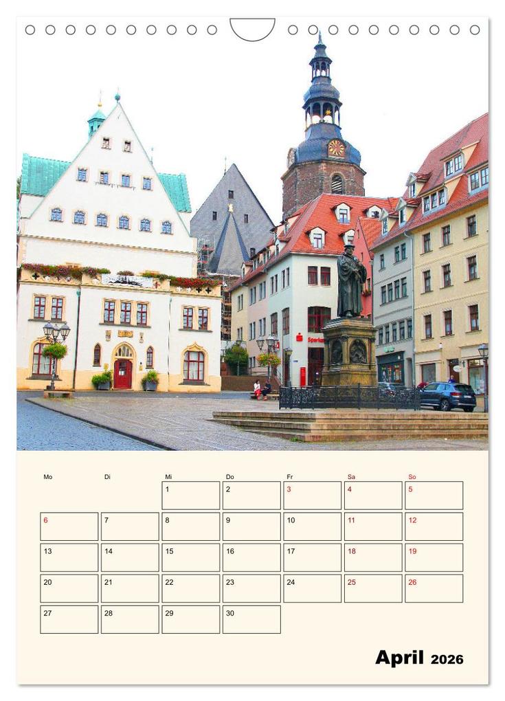 Weitere Ansicht: Schönes Sachsen-Anhalt (Wandkalender 2026 DIN A4 hoch), CALVENDO Monatskalender | Gisela Kruse, Calvendo