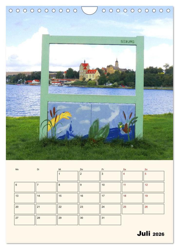 Weitere Ansicht: Schönes Sachsen-Anhalt (Wandkalender 2026 DIN A4 hoch), CALVENDO Monatskalender | Gisela Kruse, Calvendo