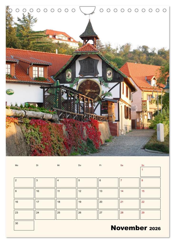 Weitere Ansicht: Schönes Sachsen-Anhalt (Wandkalender 2026 DIN A4 hoch), CALVENDO Monatskalender | Gisela Kruse, Calvendo