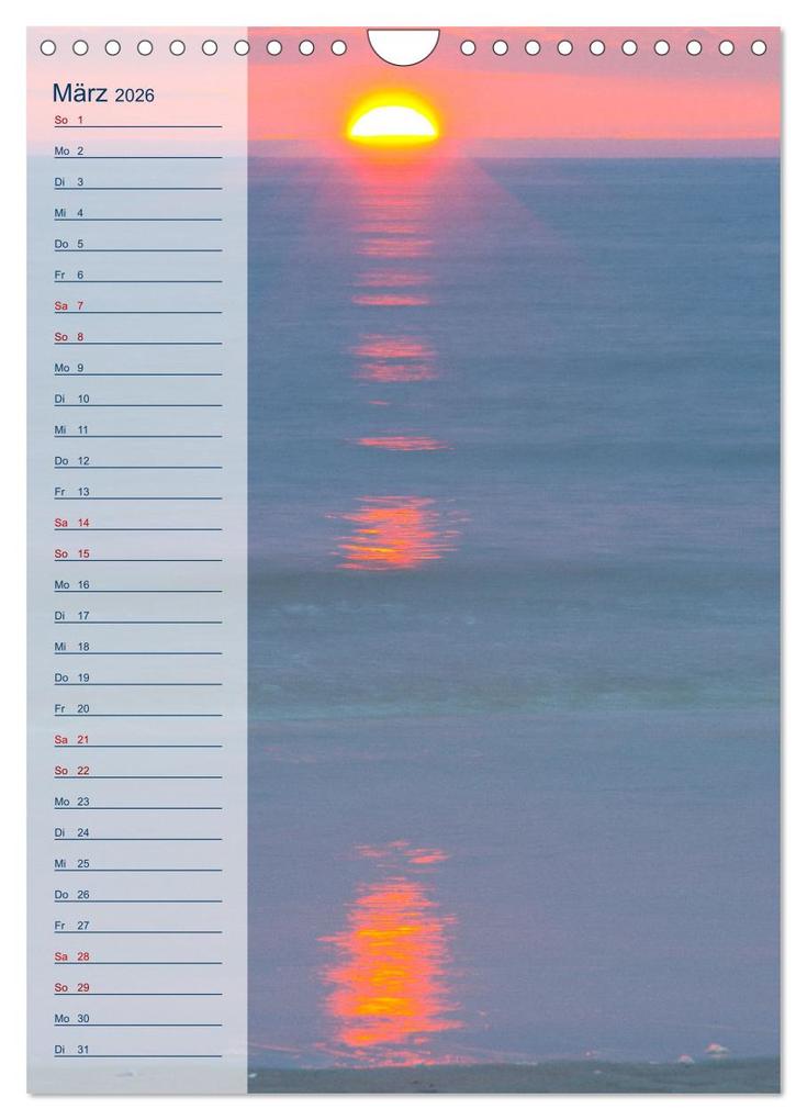 Weitere Ansicht: Maritim - Geburtstagskalender (Wandkalender 2026 DIN A4 hoch), CALVENDO Monatskalender | Carola Vahldiek, Calvendo