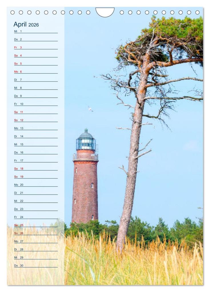 Weitere Ansicht: Maritim - Geburtstagskalender (Wandkalender 2026 DIN A4 hoch), CALVENDO Monatskalender | Carola Vahldiek, Calvendo