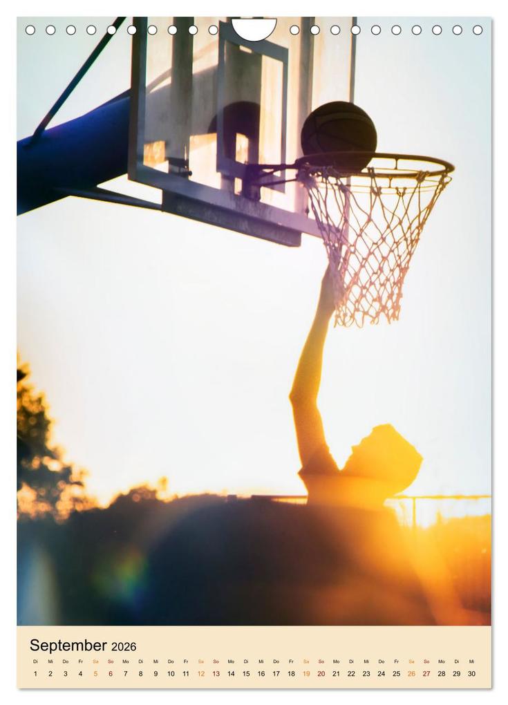 Weitere Ansicht: Basketball Fun (Wandkalender 2026 DIN A4 hoch), CALVENDO Monatskalender | Peter Roder, Calvendo