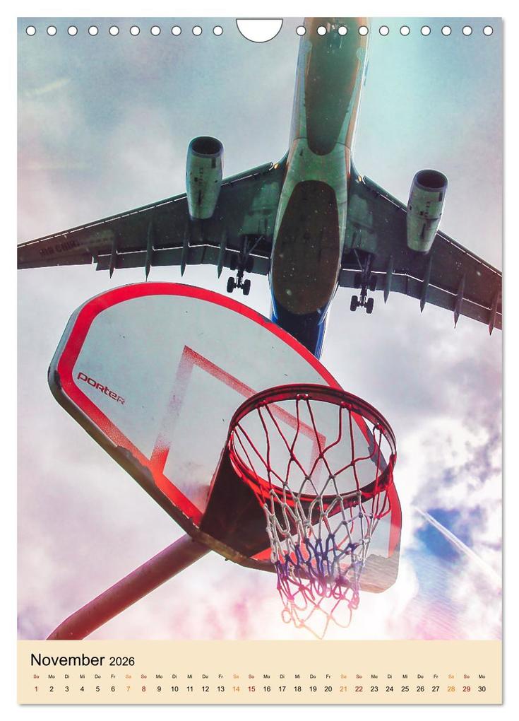 Weitere Ansicht: Basketball Fun (Wandkalender 2026 DIN A4 hoch), CALVENDO Monatskalender | Peter Roder, Calvendo