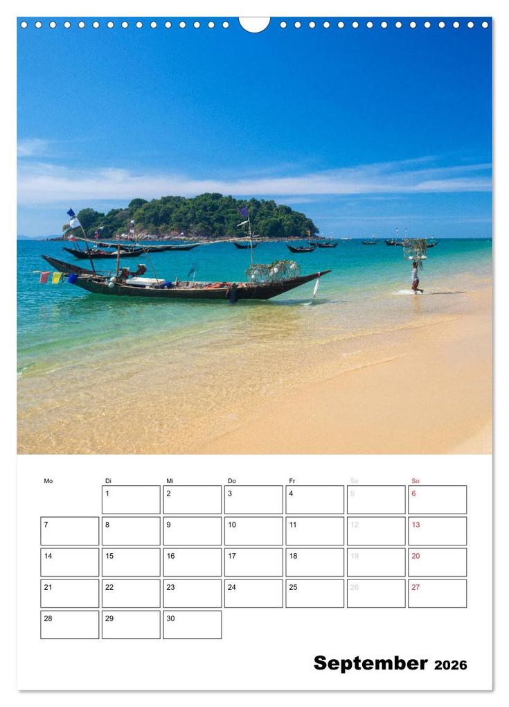 Weitere Ansicht: MYANMAR - Mein Urlaubsplaner (Wandkalender 2026 DIN A3 hoch), CALVENDO Monatskalender | BuddhaART BuddhaART, Calvendo, BuddhaART