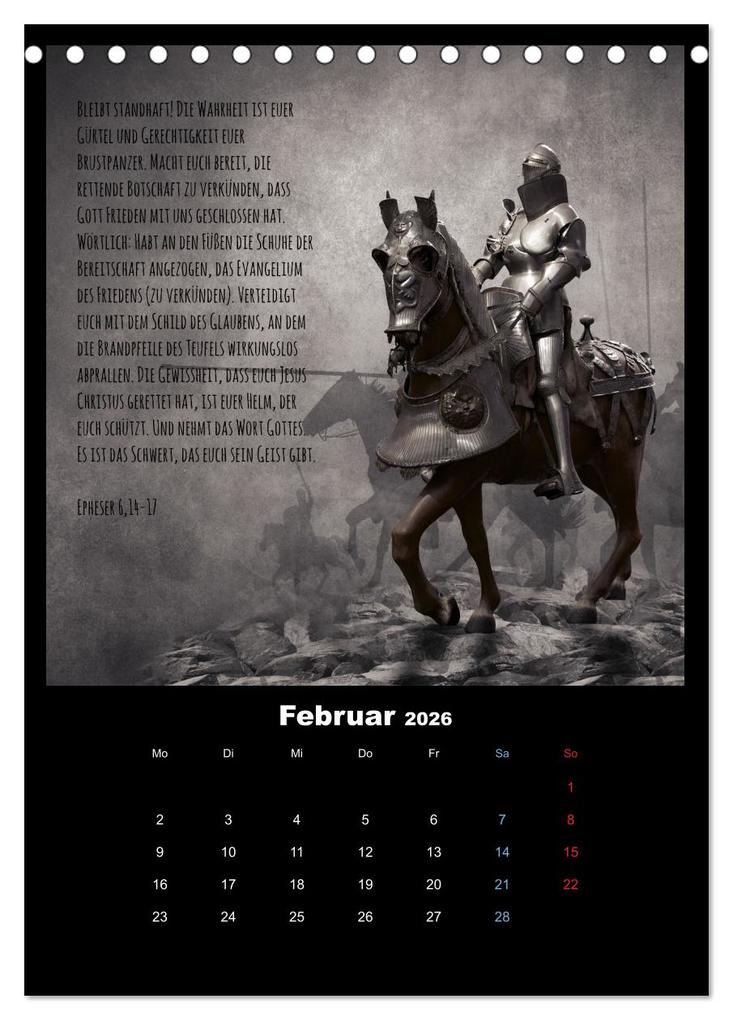 Weitere Ansicht: Der Bibelkalender - mit Gottes Wort durchs Jahr (Tischkalender 2026 DIN A5 hoch), CALVENDO Monatskalender | Stefan Widerstein - SteWi.info, Calvendo