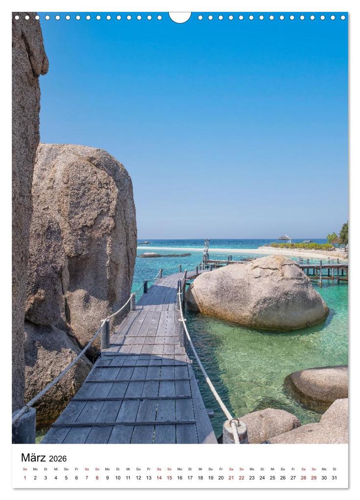 Weitere Ansicht: Traumhafte Strände in Asien (Wandkalender 2026 DIN A3 hoch), CALVENDO Monatskalender | Bernd Hartner, Calvendo