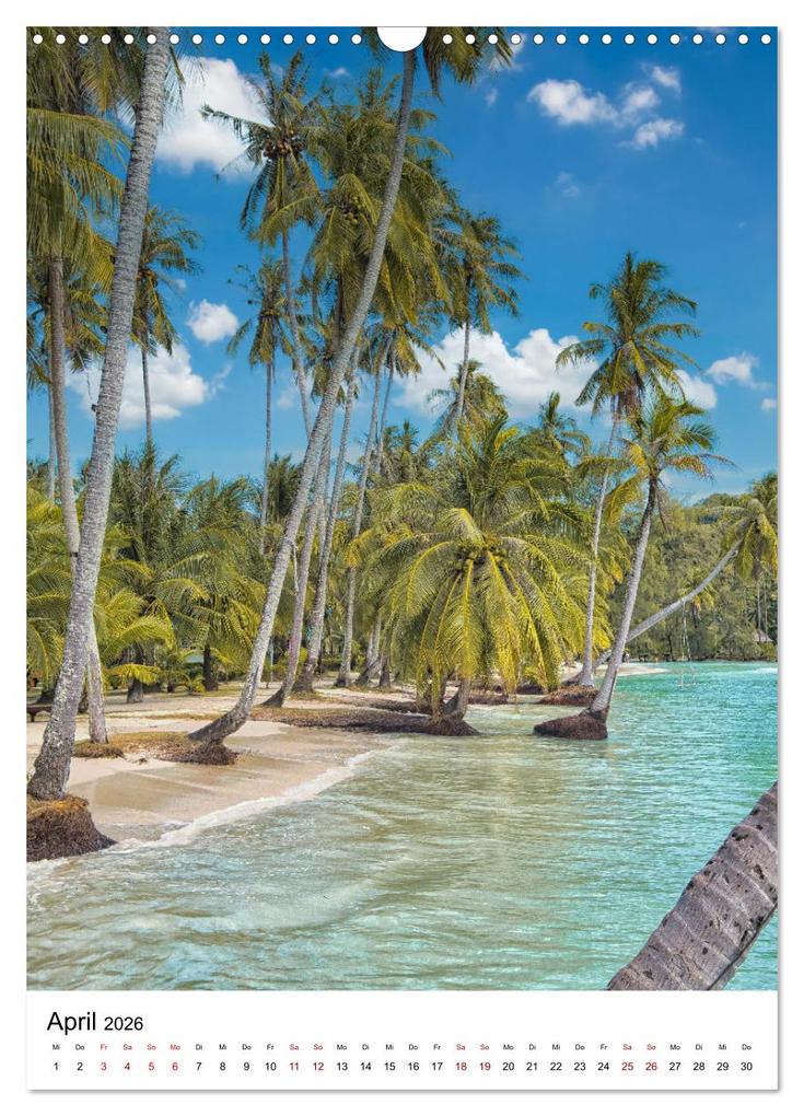 Weitere Ansicht: Traumhafte Strände in Asien (Wandkalender 2026 DIN A3 hoch), CALVENDO Monatskalender | Bernd Hartner, Calvendo