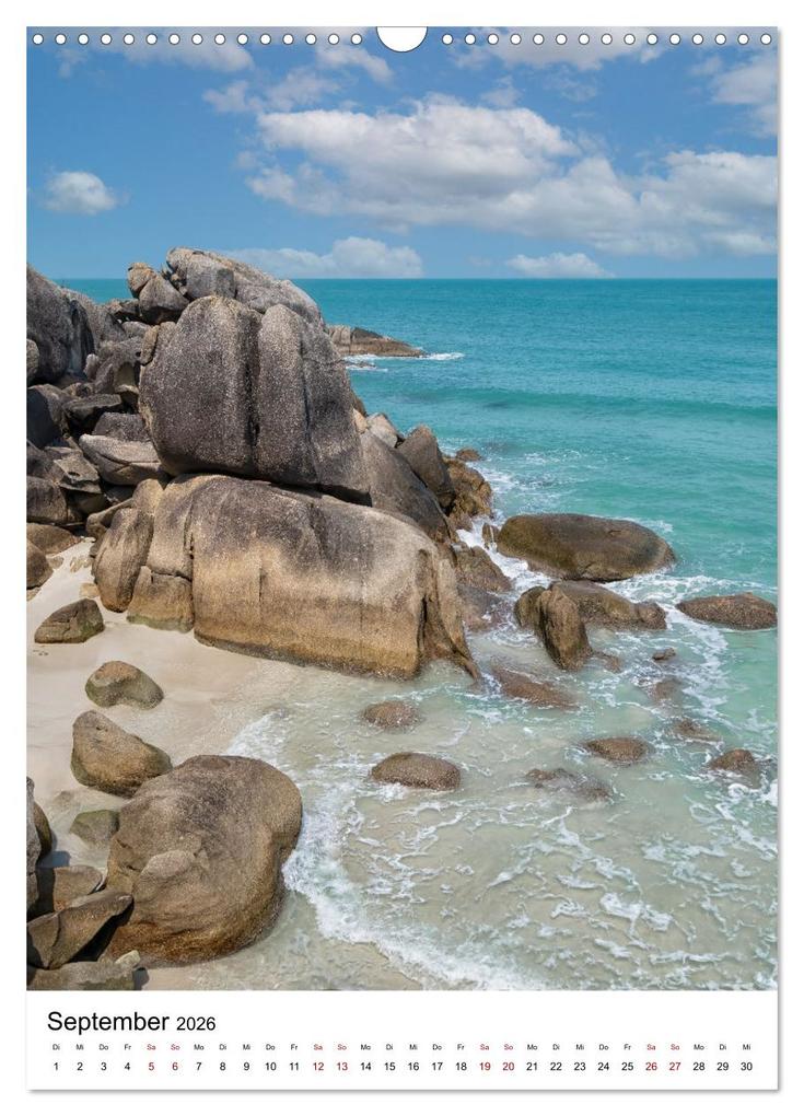 Weitere Ansicht: Traumhafte Strände in Asien (Wandkalender 2026 DIN A3 hoch), CALVENDO Monatskalender | Bernd Hartner, Calvendo