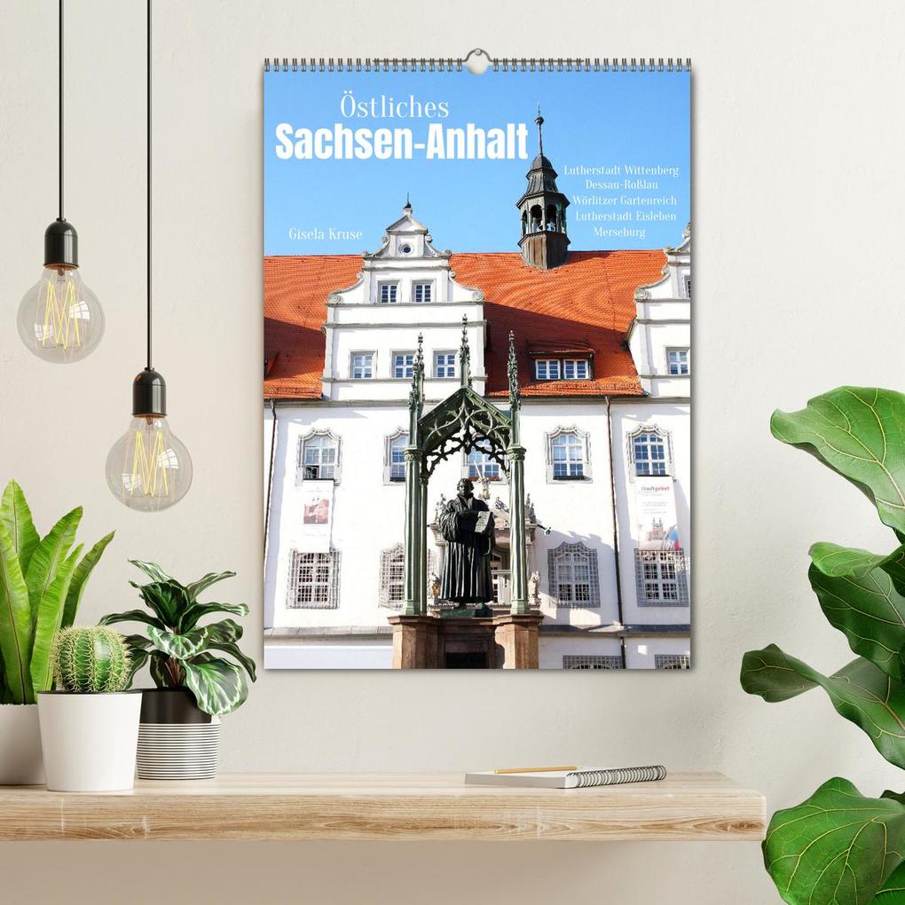 Weitere Ansicht: Östliches Sachsen-Anhalt (Wandkalender 2026 DIN A2 hoch), CALVENDO Monatskalender | Gisela Kruse, Calvendo