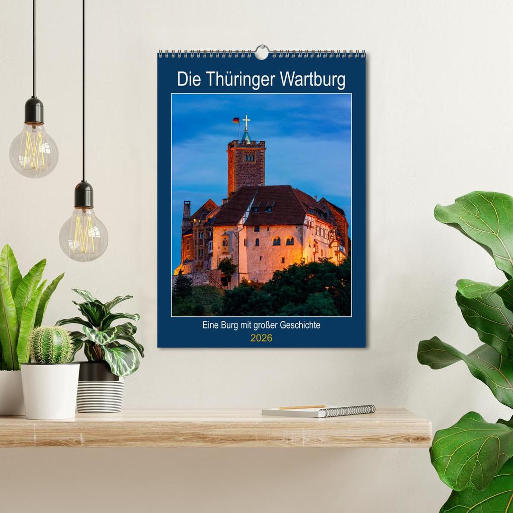 Weitere Ansicht: Die Thüringer Wartburg (Wandkalender 2026 DIN A3 hoch), CALVENDO Monatskalender | Roland Brack, Calvendo
