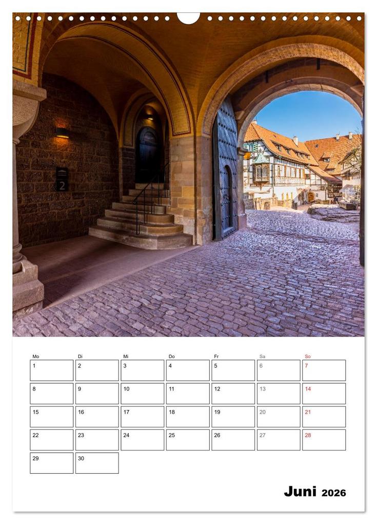 Weitere Ansicht: Die Thüringer Wartburg (Wandkalender 2026 DIN A3 hoch), CALVENDO Monatskalender | Roland Brack, Calvendo