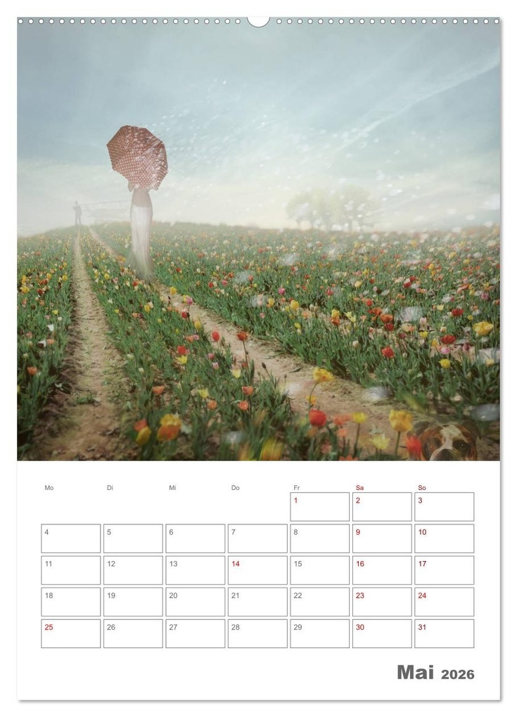 Weitere Ansicht: Surrealistische Reisen (Wandkalender 2026 DIN A2 hoch), CALVENDO Monatskalender | Grodner Buchholz, Calvendo
