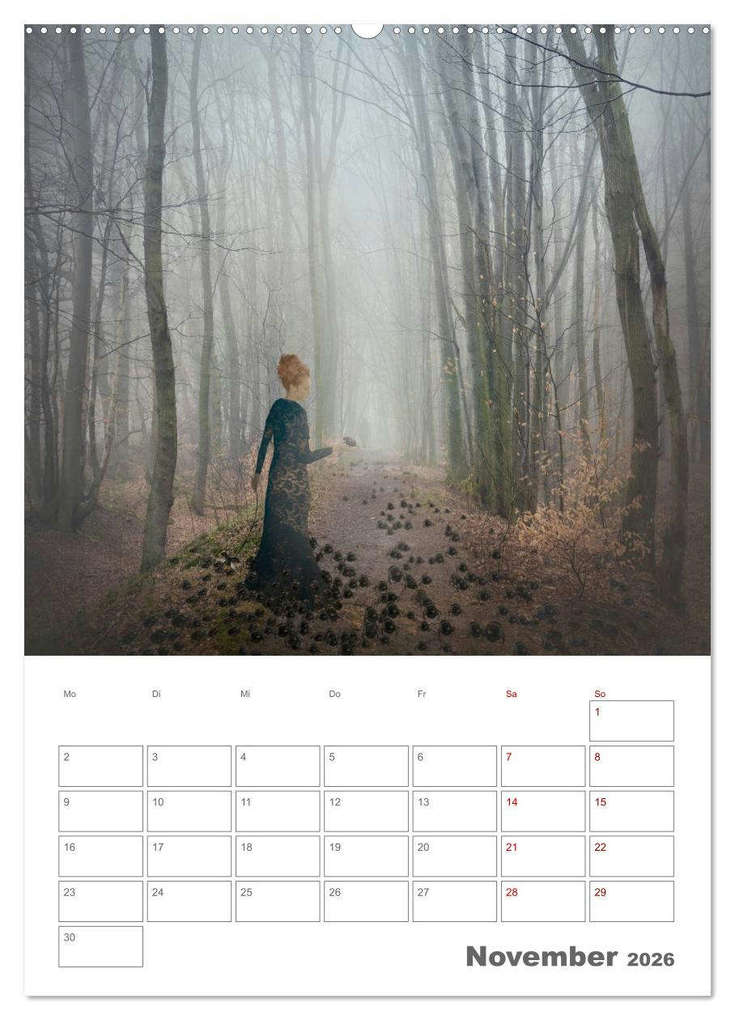 Weitere Ansicht: Surrealistische Reisen (Wandkalender 2026 DIN A2 hoch), CALVENDO Monatskalender | Grodner Buchholz, Calvendo