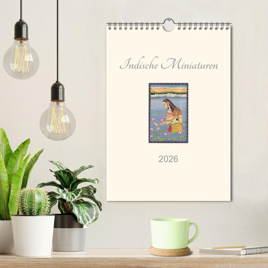 Weitere Ansicht: Indische Miniaturen (Wandkalender 2026 DIN A4 hoch), CALVENDO Monatskalender | Jürgen Wöhlke, Calvendo