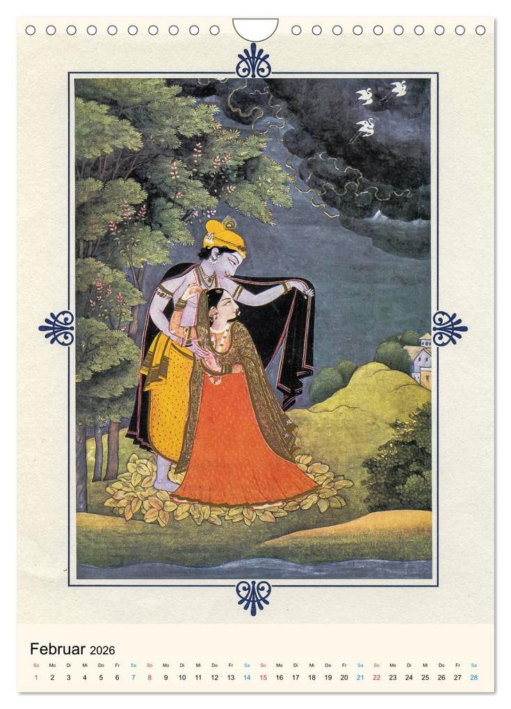 Weitere Ansicht: Indische Miniaturen (Wandkalender 2026 DIN A4 hoch), CALVENDO Monatskalender | Jürgen Wöhlke, Calvendo