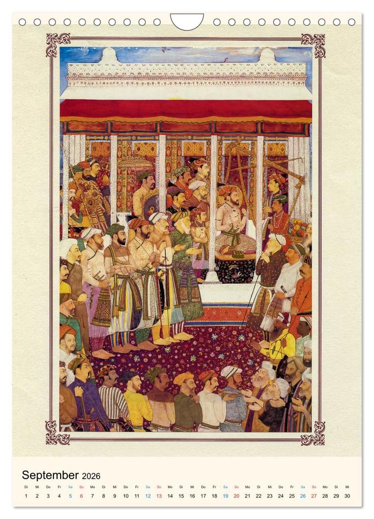 Weitere Ansicht: Indische Miniaturen (Wandkalender 2026 DIN A4 hoch), CALVENDO Monatskalender | Jürgen Wöhlke, Calvendo