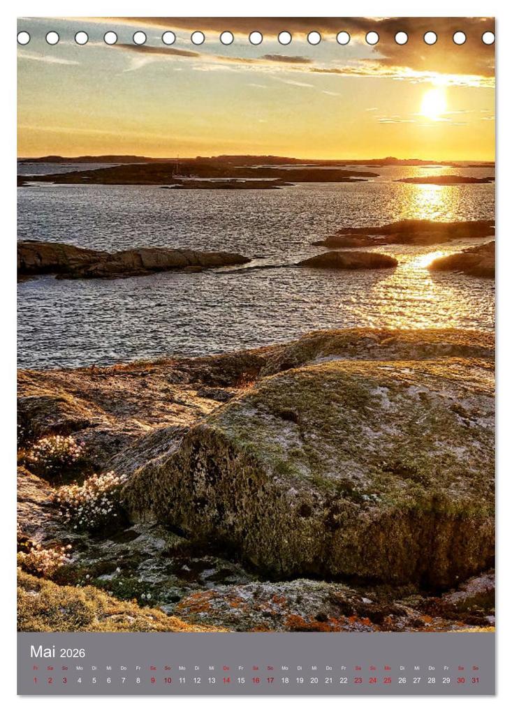 Weitere Ansicht: Schweden - Wandern in Västergötland (Tischkalender 2026 DIN A5 hoch), CALVENDO Monatskalender | Irina Gulakov, Calvendo