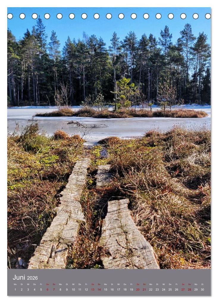 Weitere Ansicht: Schweden - Wandern in Västergötland (Tischkalender 2026 DIN A5 hoch), CALVENDO Monatskalender | Irina Gulakov, Calvendo