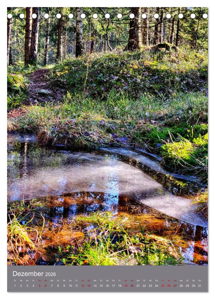 Weitere Ansicht: Schweden - Wandern in Västergötland (Tischkalender 2026 DIN A5 hoch), CALVENDO Monatskalender | Irina Gulakov, Calvendo