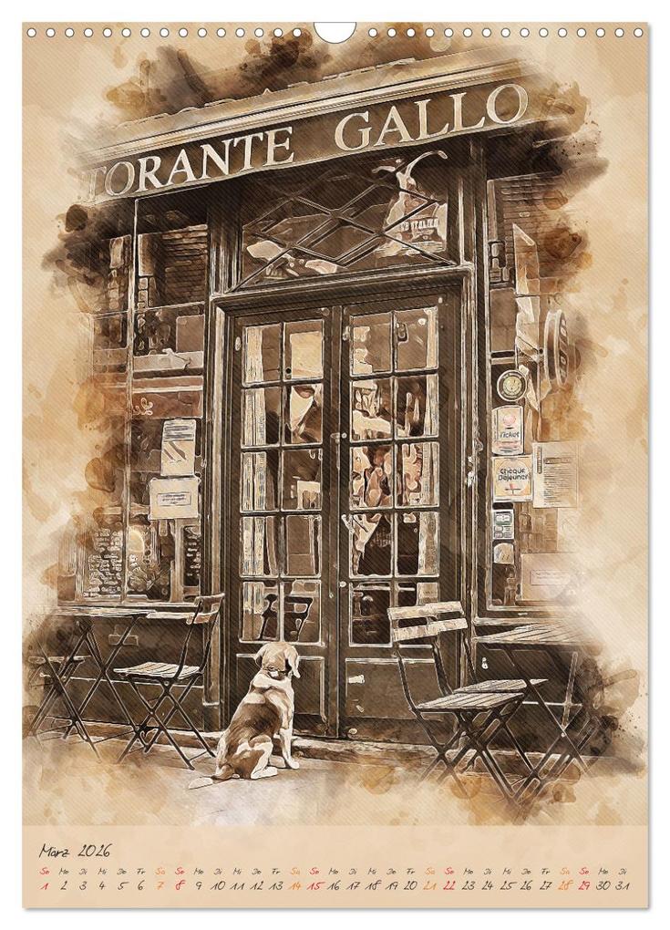 Weitere Ansicht: Paris - la Ville de l'amour (Wandkalender 2026 DIN A3 hoch), CALVENDO Monatskalender | Peter Roder, Calvendo