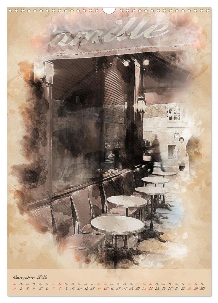 Weitere Ansicht: Paris - la Ville de l'amour (Wandkalender 2026 DIN A3 hoch), CALVENDO Monatskalender | Peter Roder, Calvendo