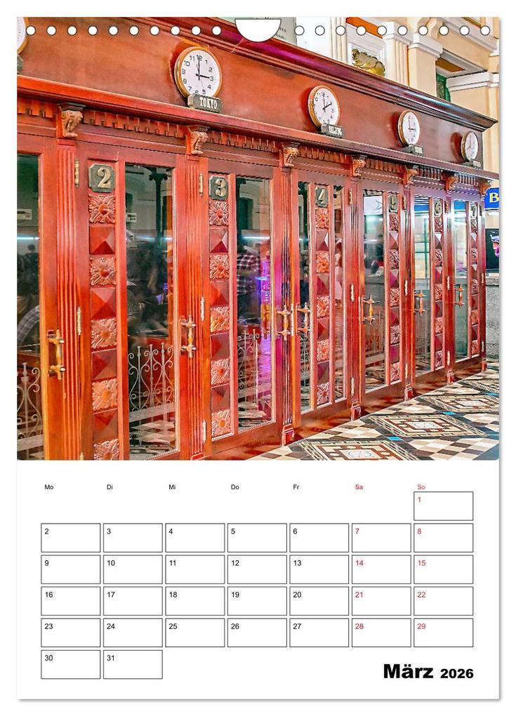 Weitere Ansicht: Ho-Chi-Minh-Stadt - die schönsten Sehenswürdigkeiten (Wandkalender 2026 DIN A4 hoch), CALVENDO Monatskalender | Nina Schwarze, Calvendo