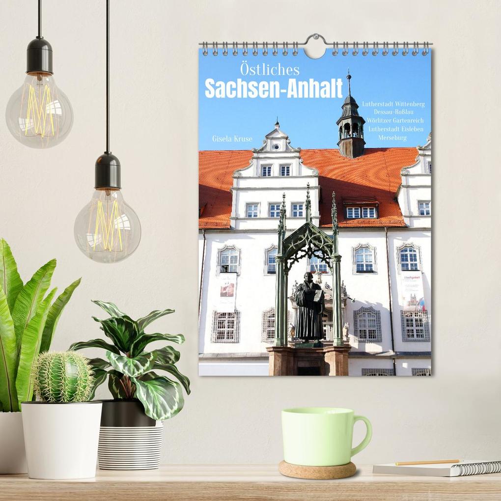 Weitere Ansicht: Östliches Sachsen-Anhalt (Wandkalender 2026 DIN A4 hoch), CALVENDO Monatskalender | Gisela Kruse, Calvendo