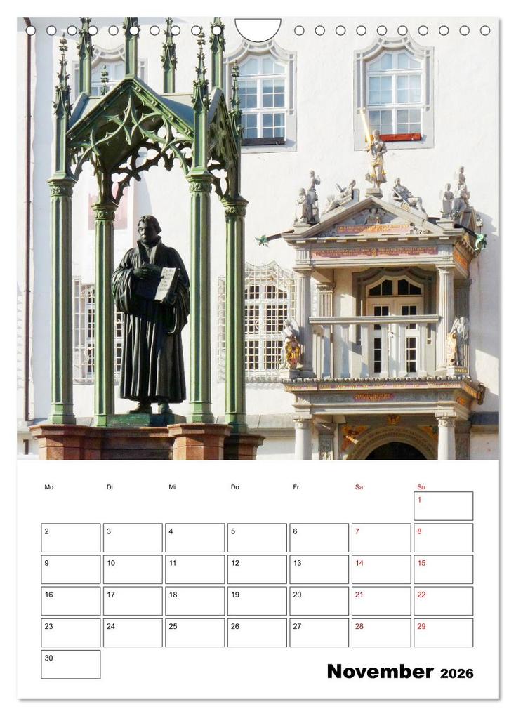 Weitere Ansicht: Östliches Sachsen-Anhalt (Wandkalender 2026 DIN A4 hoch), CALVENDO Monatskalender | Gisela Kruse, Calvendo