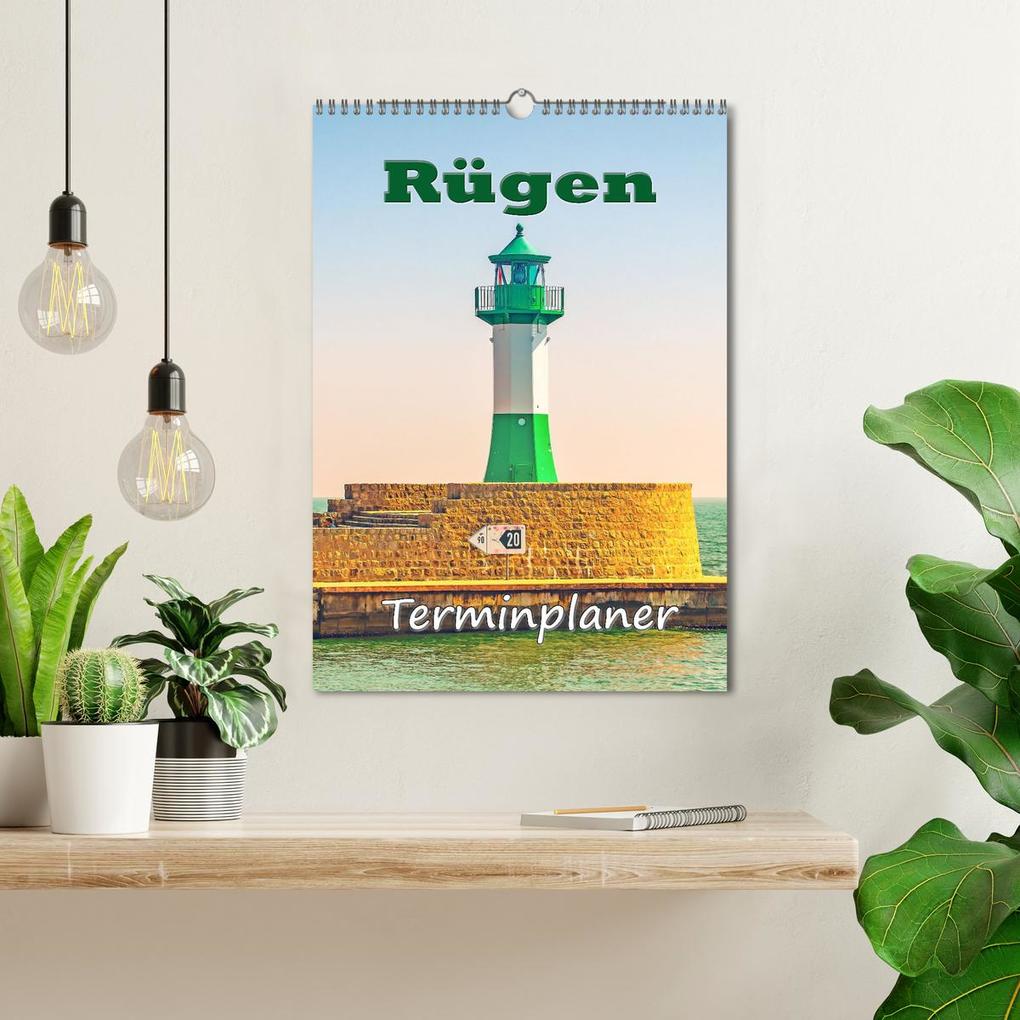 Weitere Ansicht: Rügen - Terminplaner (Wandkalender 2026 DIN A3 hoch), CALVENDO Monatskalender | Nina Schwarze, Calvendo