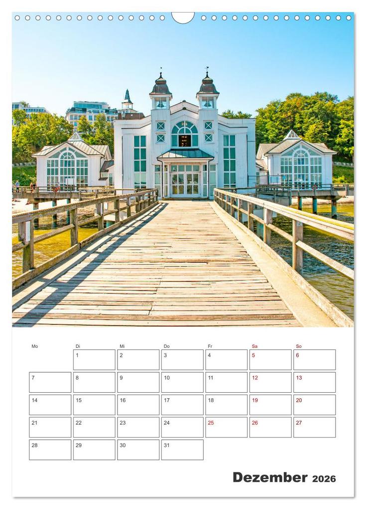 Weitere Ansicht: Rügen - Terminplaner (Wandkalender 2026 DIN A3 hoch), CALVENDO Monatskalender | Nina Schwarze, Calvendo