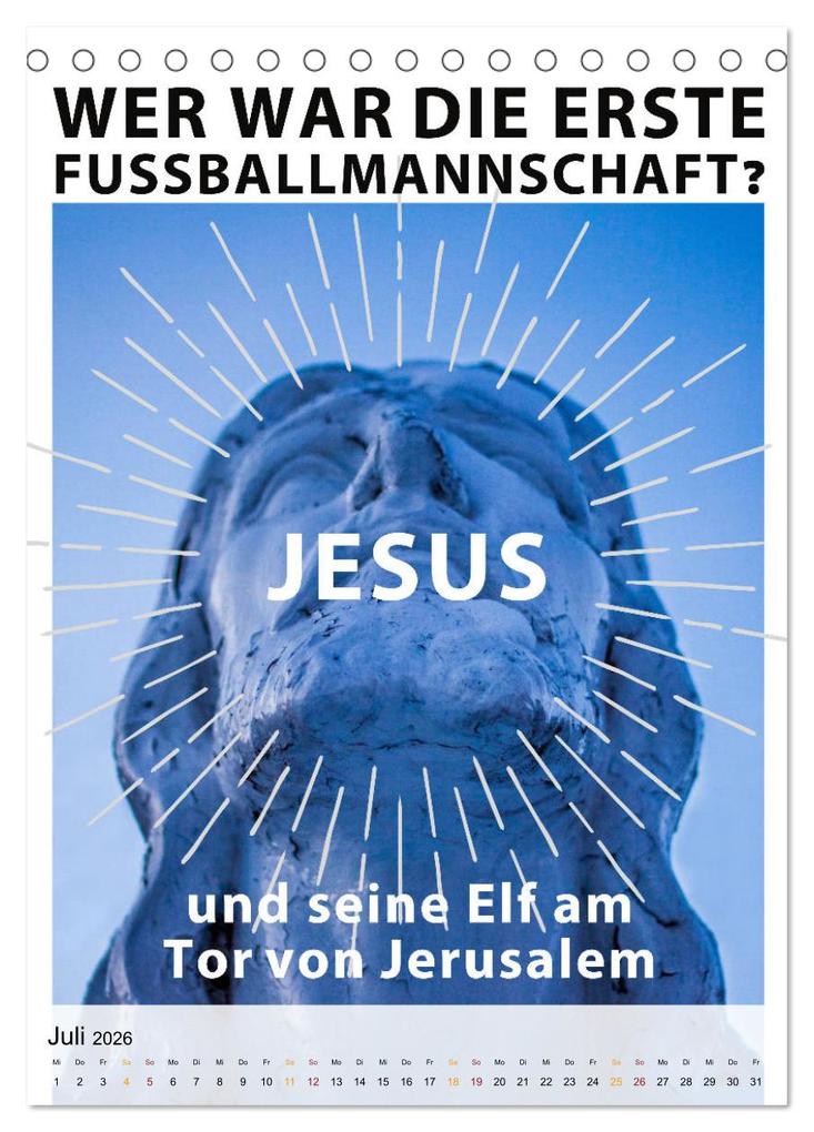 Weitere Ansicht: Ich mag Fußball... und vielleicht drei Leute. Sprüche und Weisheiten vom Spielfeldrand (Tischkalender 2026 DIN A5 hoch), CALVENDO Monatskalender | CALVENDO CALVENDO, Calvendo