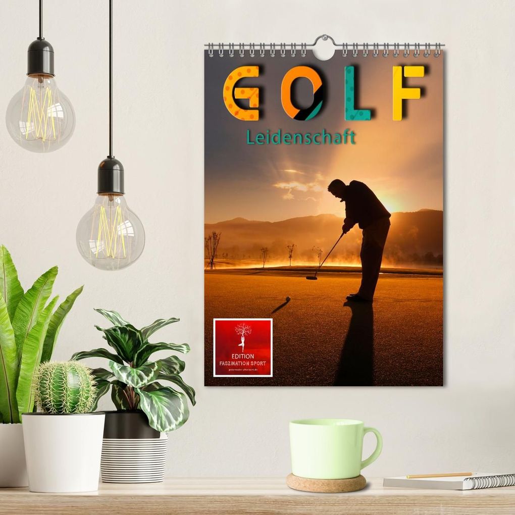 Weitere Ansicht: Golf Leidenschaft (Wandkalender 2026 DIN A4 hoch), CALVENDO Monatskalender | Peter Roder, Calvendo