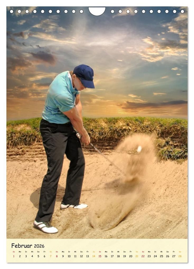 Weitere Ansicht: Golf Leidenschaft (Wandkalender 2026 DIN A4 hoch), CALVENDO Monatskalender | Peter Roder, Calvendo