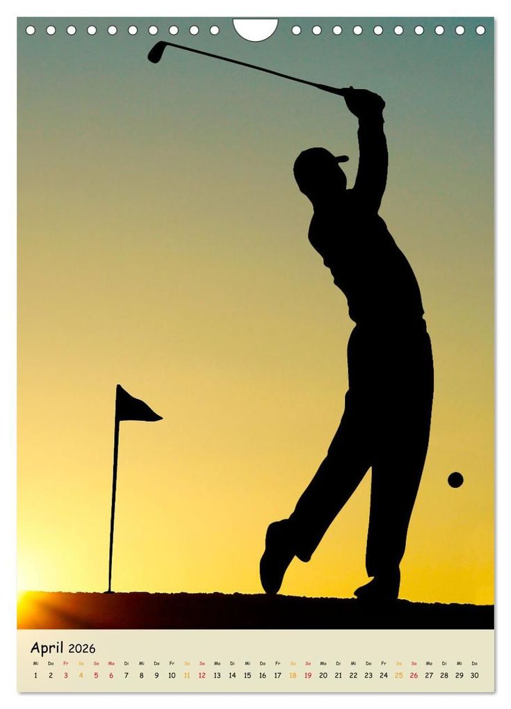 Weitere Ansicht: Golf Leidenschaft (Wandkalender 2026 DIN A4 hoch), CALVENDO Monatskalender | Peter Roder, Calvendo