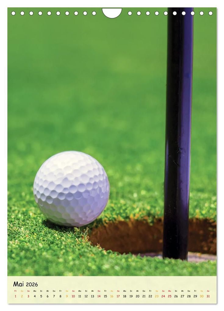 Weitere Ansicht: Golf Leidenschaft (Wandkalender 2026 DIN A4 hoch), CALVENDO Monatskalender | Peter Roder, Calvendo