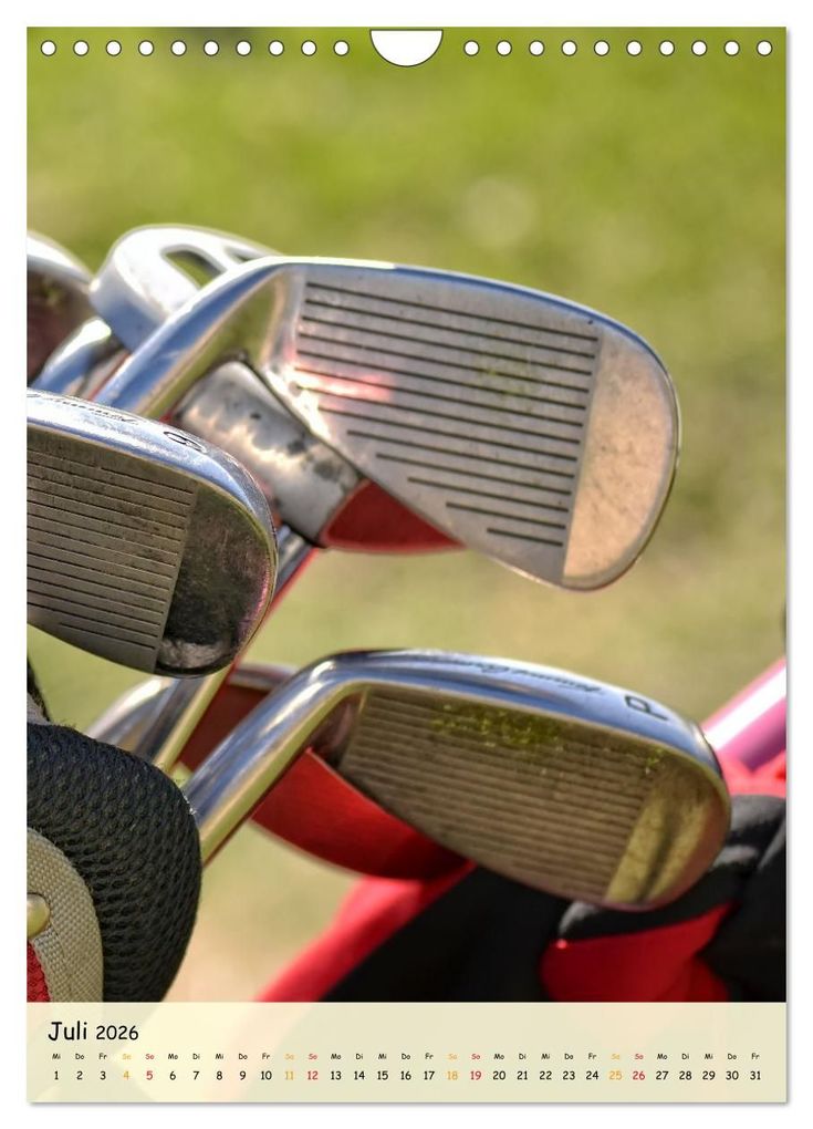 Weitere Ansicht: Golf Leidenschaft (Wandkalender 2026 DIN A4 hoch), CALVENDO Monatskalender | Peter Roder, Calvendo