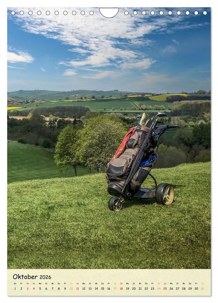 Weitere Ansicht: Golf Leidenschaft (Wandkalender 2026 DIN A4 hoch), CALVENDO Monatskalender | Peter Roder, Calvendo