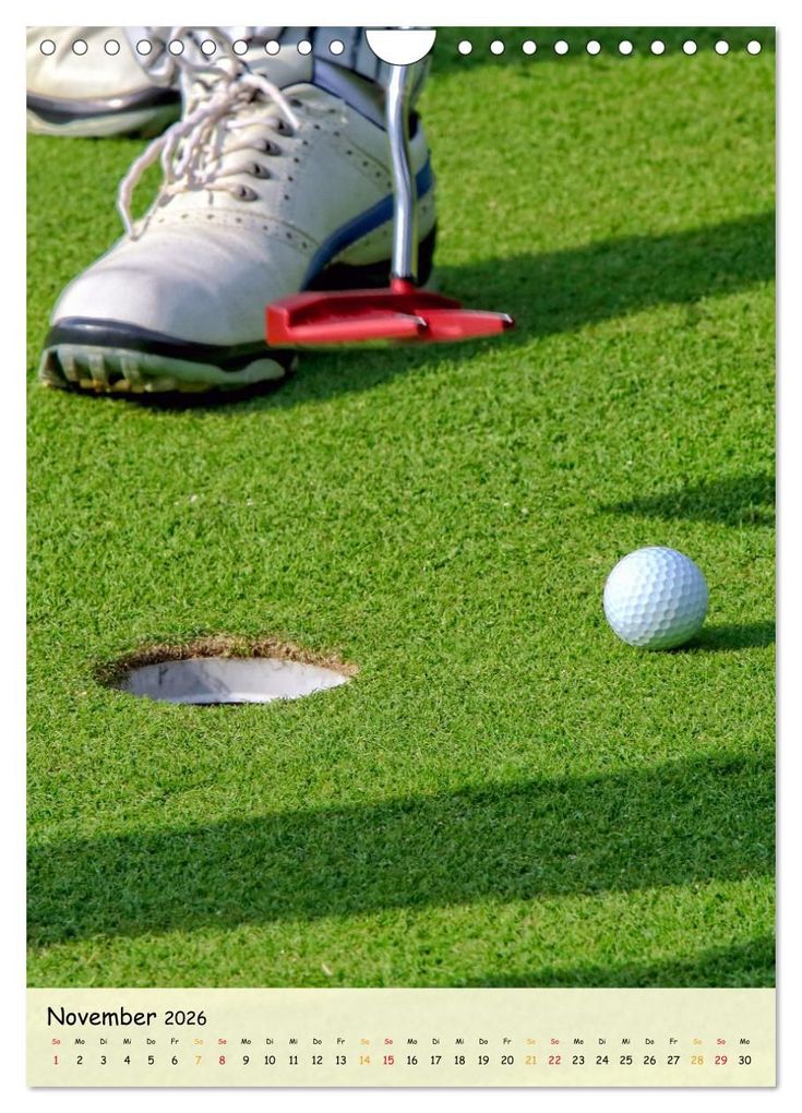 Weitere Ansicht: Golf Leidenschaft (Wandkalender 2026 DIN A4 hoch), CALVENDO Monatskalender | Peter Roder, Calvendo