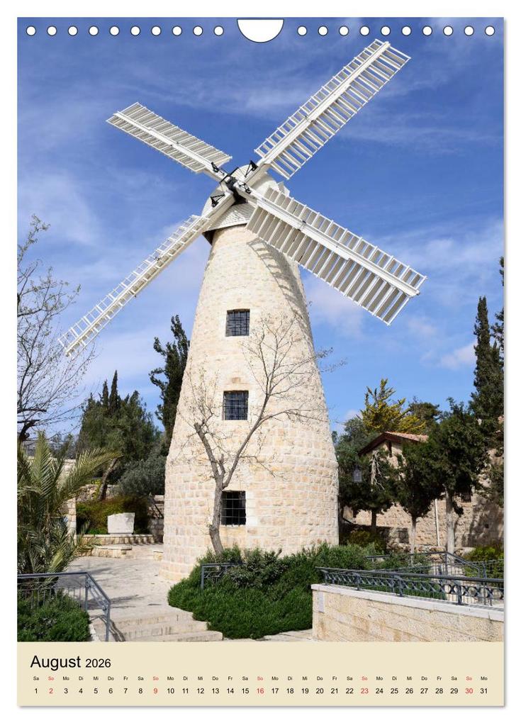 Weitere Ansicht: Jerusalem - Jeruschalajim (Wandkalender 2026 DIN A4 hoch), CALVENDO Monatskalender | Daniel Meissner, Calvendo