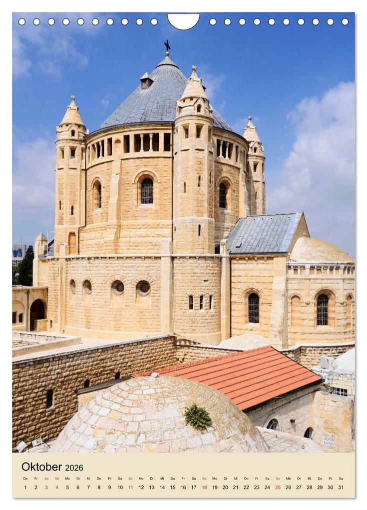 Weitere Ansicht: Jerusalem - Jeruschalajim (Wandkalender 2026 DIN A4 hoch), CALVENDO Monatskalender | Daniel Meissner, Calvendo