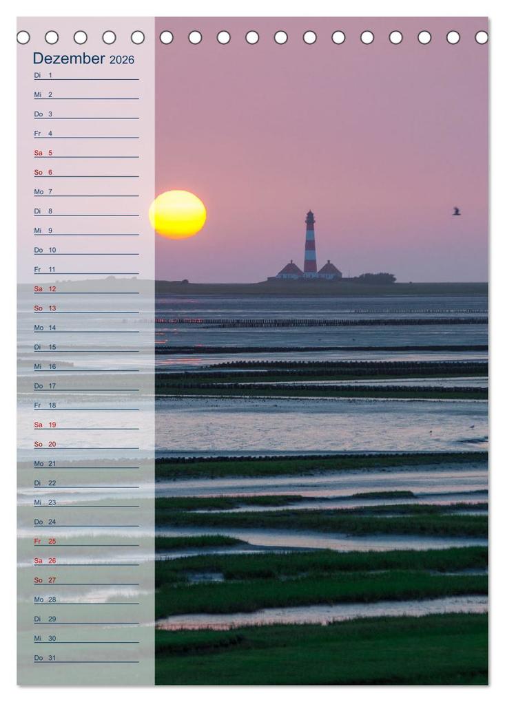 Weitere Ansicht: Maritim - Geburtstagskalender (Tischkalender 2026 DIN A5 hoch), CALVENDO Monatskalender | Carola Vahldiek, Calvendo