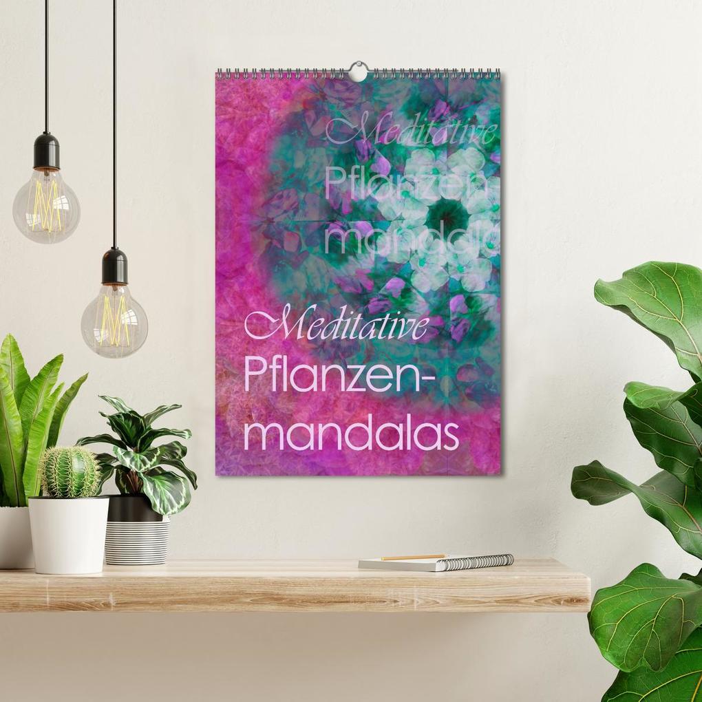 Weitere Ansicht: Meditative Pflanzenmandalas (Wandkalender 2026 DIN A3 hoch), CALVENDO Monatskalender | Christine B-B Müller, Calvendo