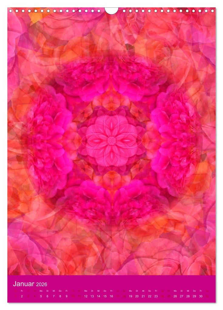 Weitere Ansicht: Meditative Pflanzenmandalas (Wandkalender 2026 DIN A3 hoch), CALVENDO Monatskalender | Christine B-B Müller, Calvendo