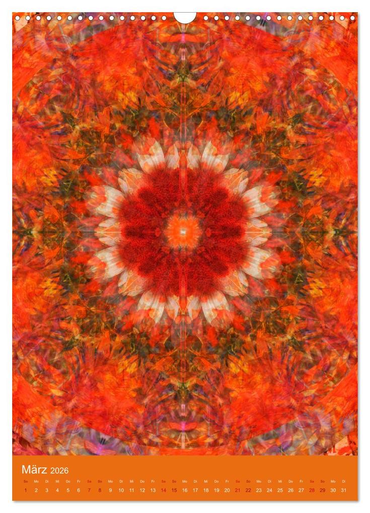 Weitere Ansicht: Meditative Pflanzenmandalas (Wandkalender 2026 DIN A3 hoch), CALVENDO Monatskalender | Christine B-B Müller, Calvendo