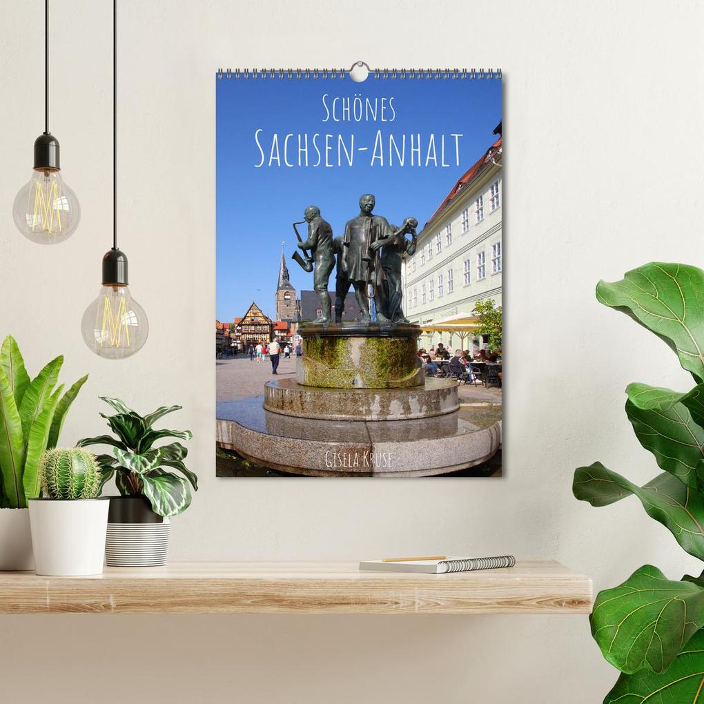 Weitere Ansicht: Schönes Sachsen-Anhalt (Wandkalender 2026 DIN A3 hoch), CALVENDO Monatskalender | Gisela Kruse, Calvendo