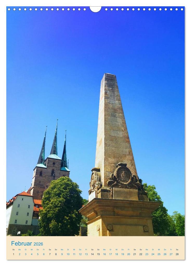 Weitere Ansicht: Erfurt und Eisenach - Traumhaft Schön (Wandkalender 2026 DIN A3 hoch), CALVENDO Monatskalender | Gaby Wojciech, Calvendo