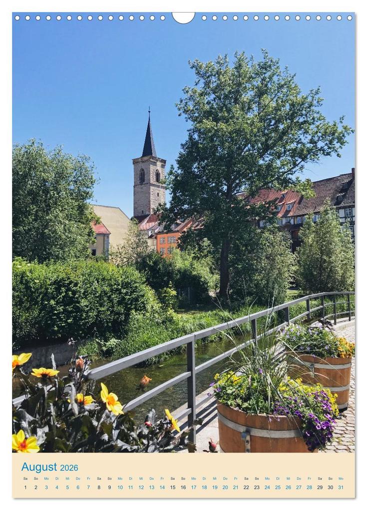 Weitere Ansicht: Erfurt und Eisenach - Traumhaft Schön (Wandkalender 2026 DIN A3 hoch), CALVENDO Monatskalender | Gaby Wojciech, Calvendo