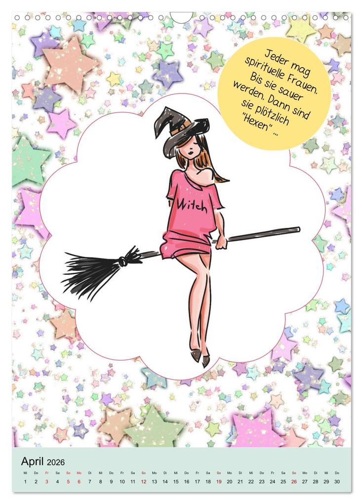 Weitere Ansicht: Lachen ist gesund! Aufmunternde und lustige Sprüche (Wandkalender 2026 DIN A3 hoch), CALVENDO Monatskalender | Rose Hurley, Calvendo