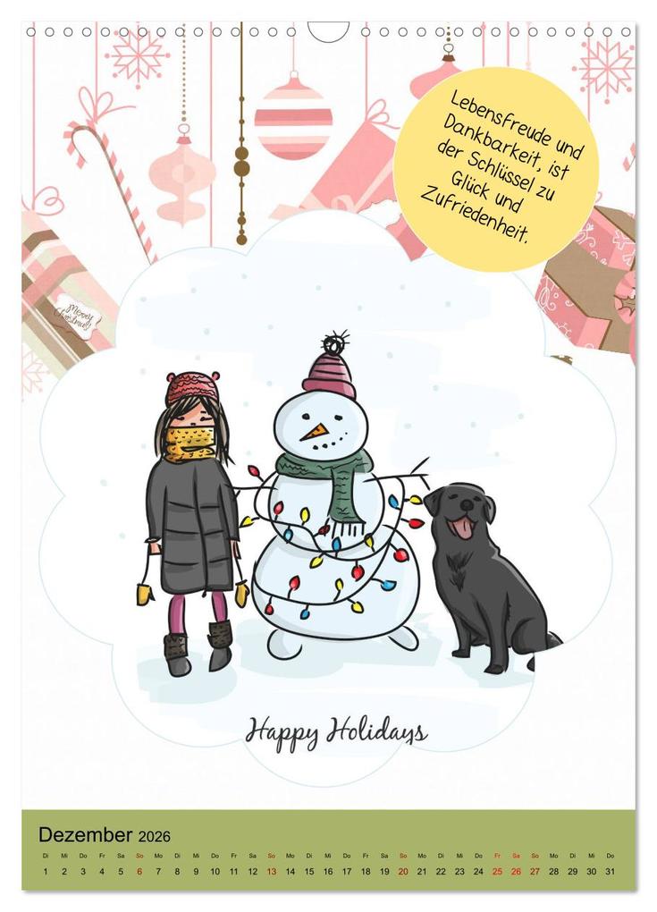 Weitere Ansicht: Lachen ist gesund! Aufmunternde und lustige Sprüche (Wandkalender 2026 DIN A3 hoch), CALVENDO Monatskalender | Rose Hurley, Calvendo