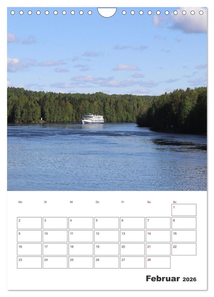 Weitere Ansicht: Russland - Terminplaner (Wandkalender 2026 DIN A4 hoch), CALVENDO Monatskalender | Denise Graupner, Calvendo